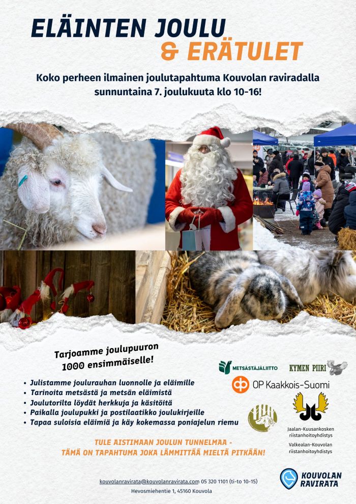 Eläinten joulu ja Erätulet